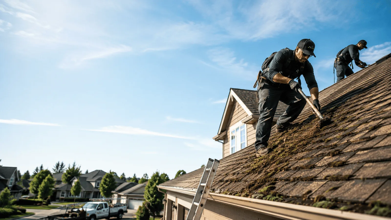Roof Moss Removal in Pleasant Unity, PA near me